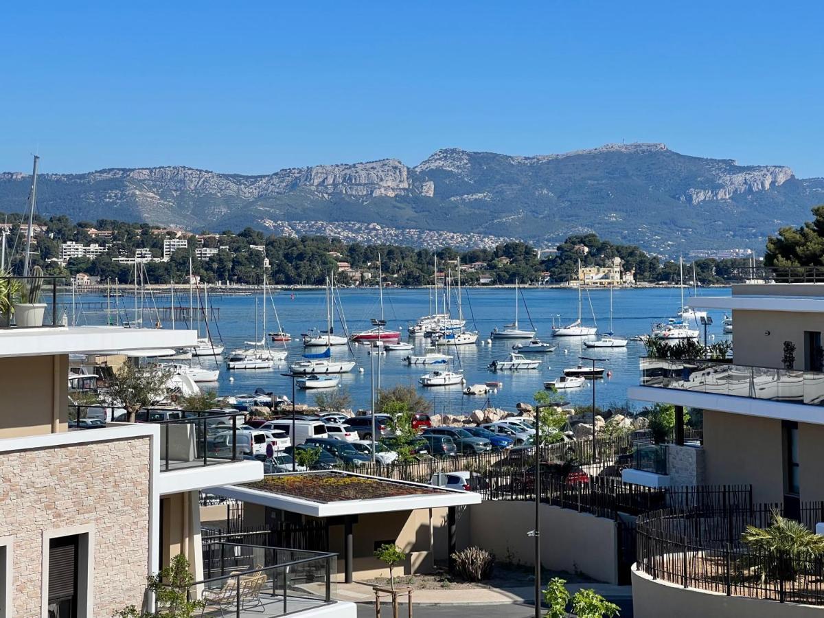 L'Apart'83 - T2 Classe 5 Etoiles - Belle Vue Sur La Baie Du Lazaret Διαμέρισμα Saint-Elme Εξωτερικό φωτογραφία
